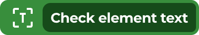 Check text Test Step