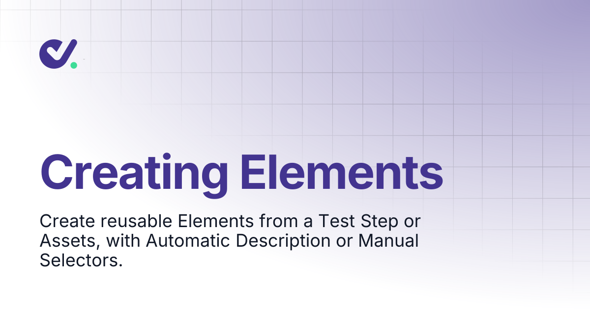 Creating Elements | DoesQA