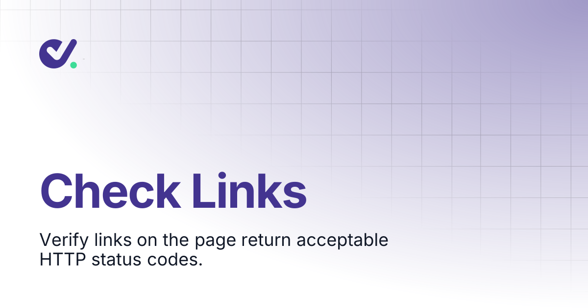 Check Links | DoesQA